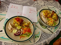 初めてのホームステイ